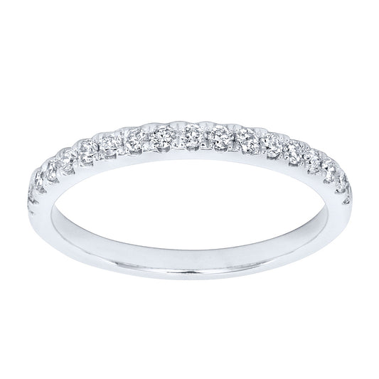 Matching Diamond Wedding Band in 14K White Gold (0.20ct tw)