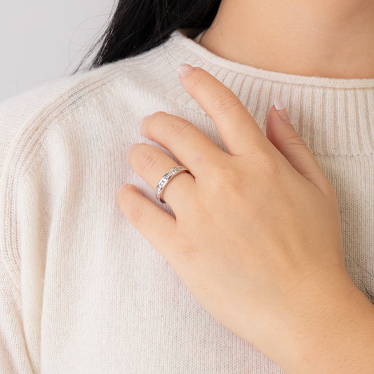 Diamond Anniversary Band in 14K White Gold (0.40 ct tw)