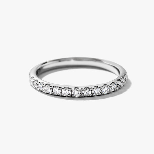 Lab Grown Diamond Anniversary Band 14K White Gold (0.33 ct tw)