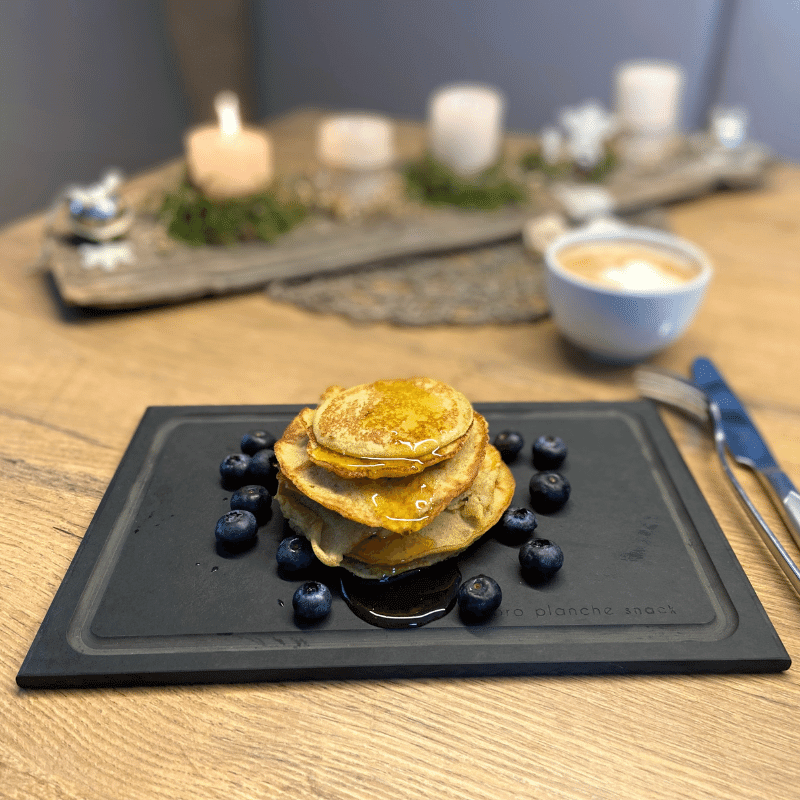 pro planche snack mit Pfannkuchen