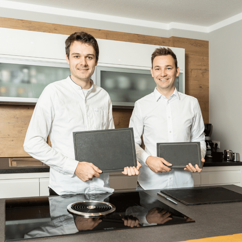 Gründer Roland und Armin